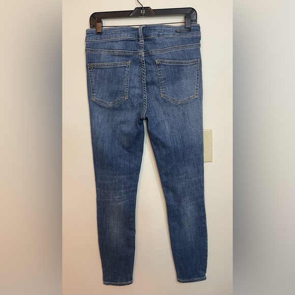 Pilcro and The Letterpress High Rise Denim Leggings Stretch Jean Denim Sz 29. - Picture 17 of 17